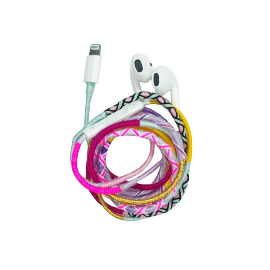 Phone Accessories Le Pom Pom | Priscilla Earphones