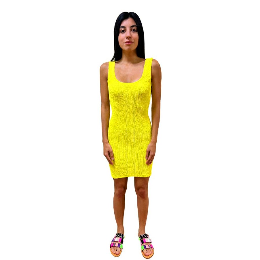 Clothing Le Pom Pom | Yellow Mini Dress