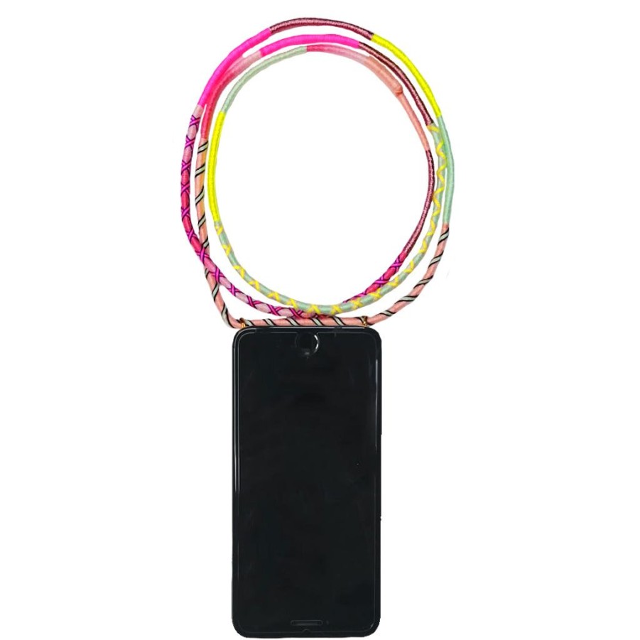 Phone Accessories Le Pom Pom | Isabella Thin Phone Case Strap