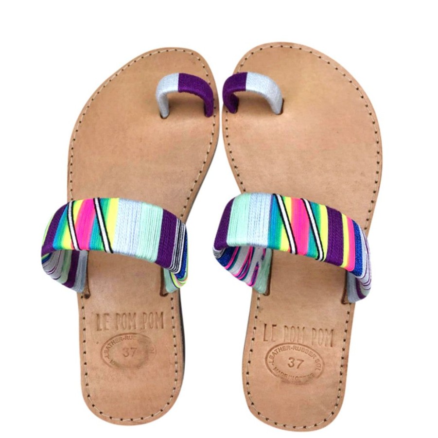 Shoes Le Pom Pom | Noni One Strand Sandals