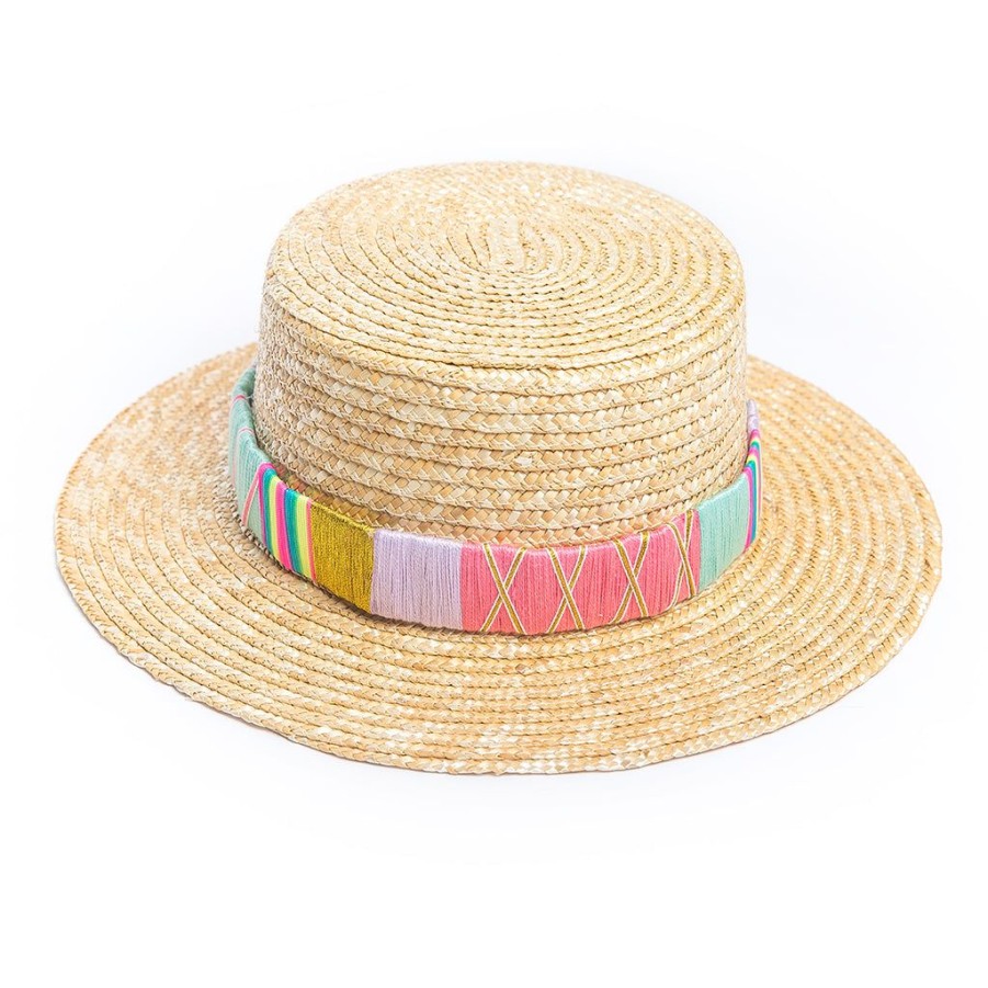 Accessories Le Pom Pom | Lois Straw Hat