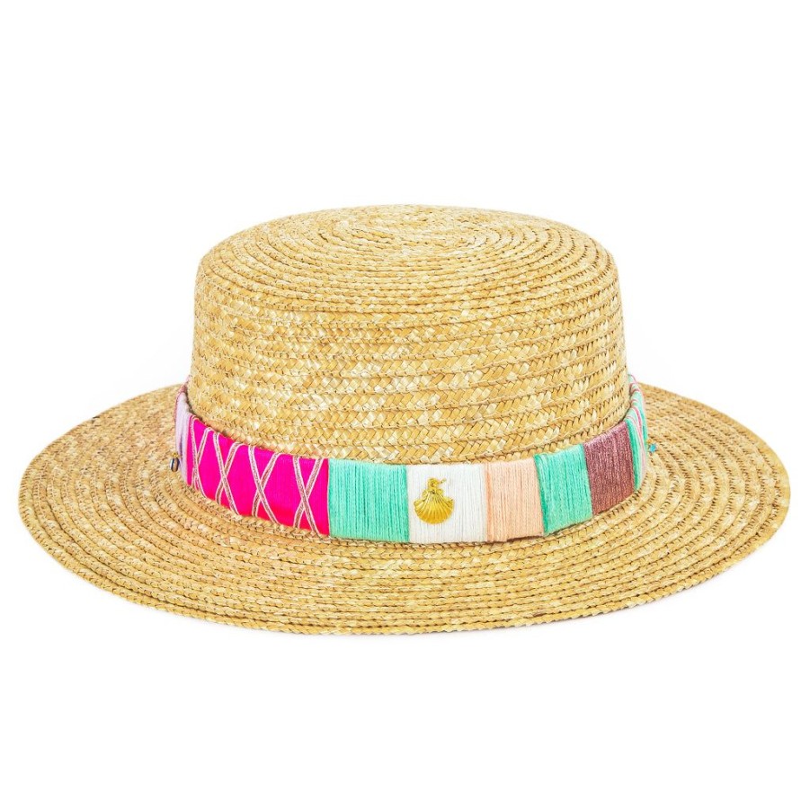 Accessories Le Pom Pom | Greta Straw Hat