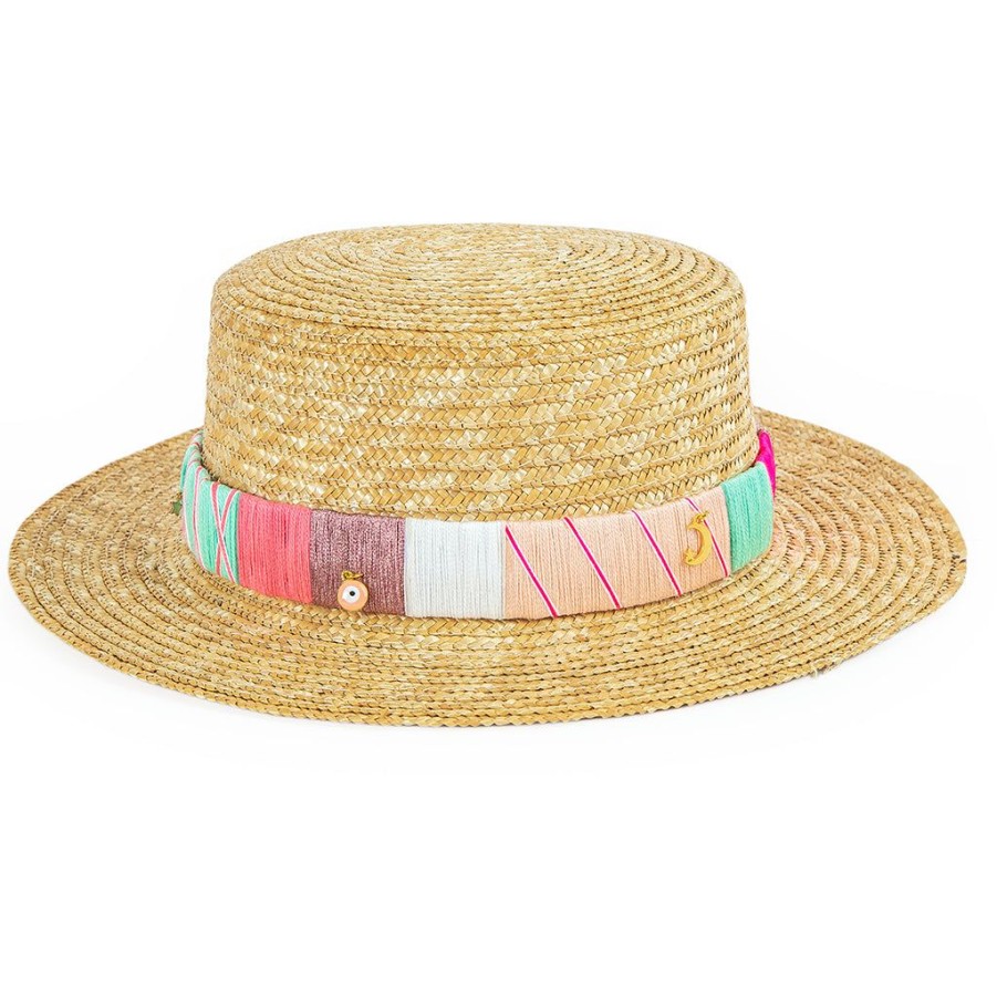 Accessories Le Pom Pom | Greta Straw Hat