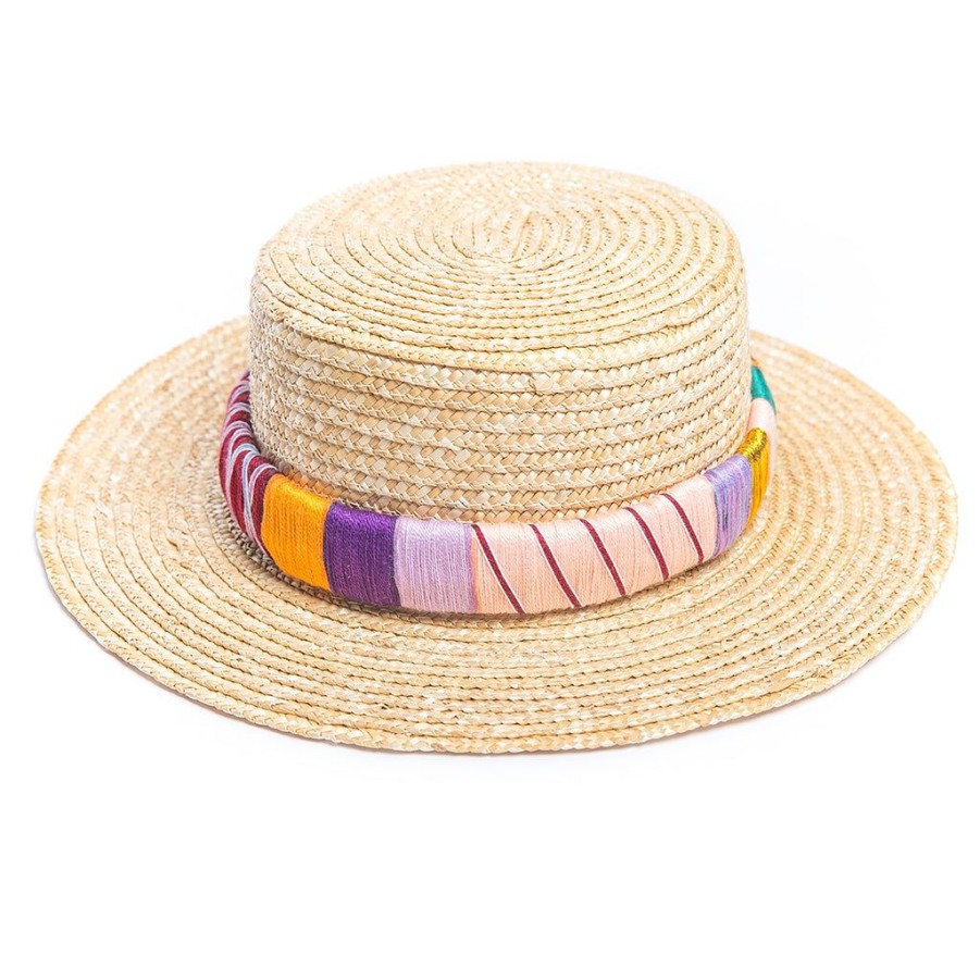 Accessories Le Pom Pom | Royal Straw Hat