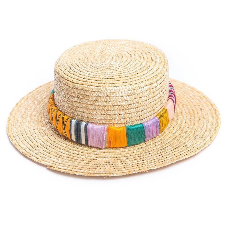 Accessories Le Pom Pom | Royal Straw Hat